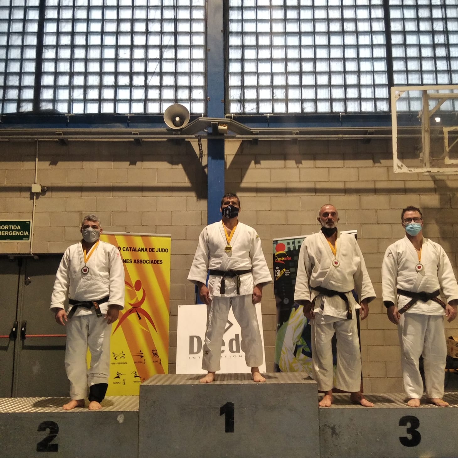 BRONCE en la Copa de España de Judo Veteranos de Barcelona. 19-03-22